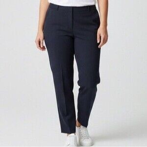 Dkny New With Tags Womens Dress Up Flare Pants Size 18 Black Trousers